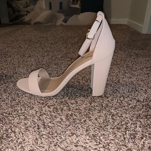 Women’s nude block heels